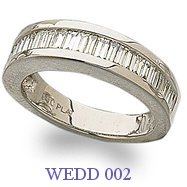 Diamond Wedding Ring - WEDD 002